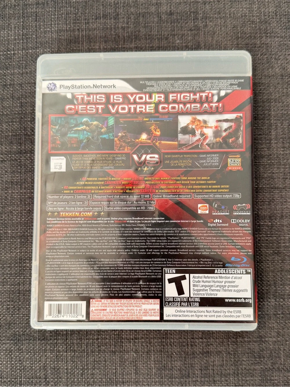Tekken 6 Sony PS3 Playstation 3 Game Complete - Picture 2 of 3